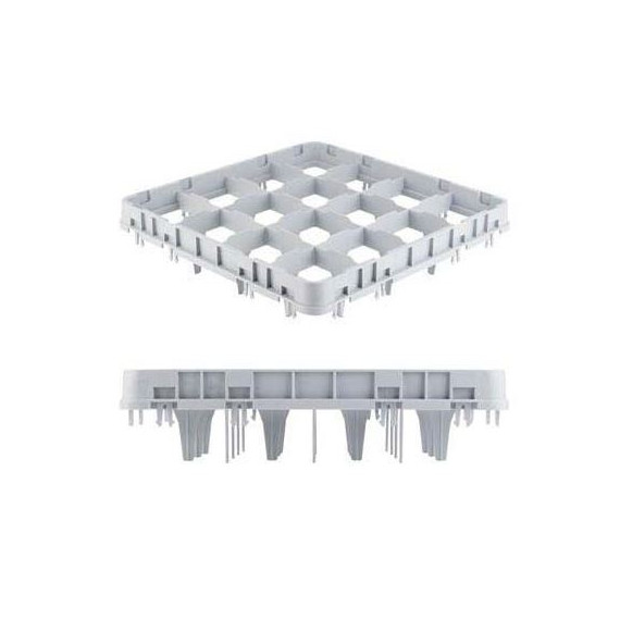 CAMBRO RIALZO RIBASSATO PER CESTA LAVASTOVIGLIE 36 POSTI CM.50X50 -1-