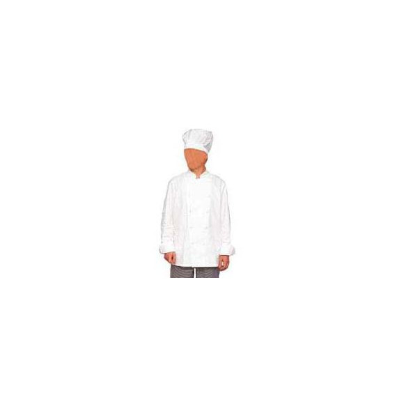 GIBLORS GIACCA CUOCO BIANCA MANICA CORTA TAGLIA XL -1-