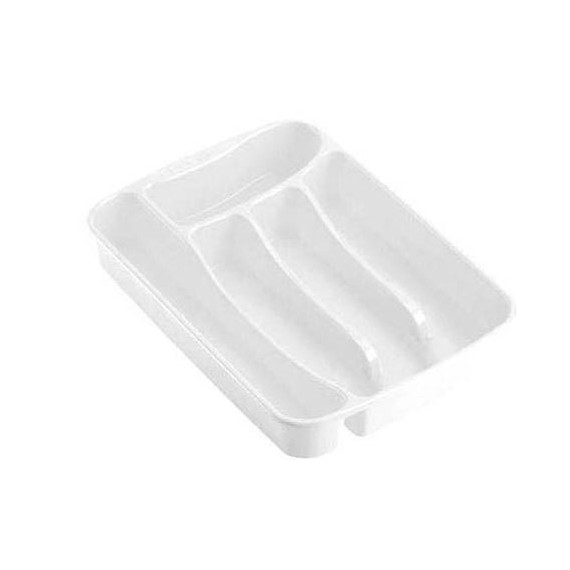 STEFANPLAST PORTAPOSATE PLASTICA POST 5 BIANCO CM.25X34 H.5 -1-