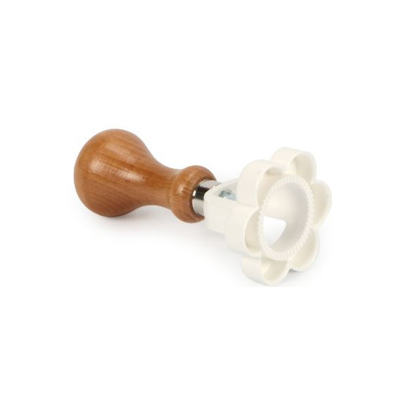DONDARINI TAGLIARAVIOLI FIORE CON MANICO IN LEGNO CM.5E7 -1- 