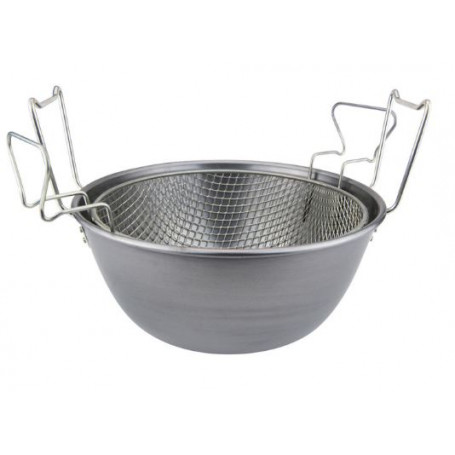 ILSA FRIGGITRICE CON CESTELLO FERRO SPAZZOLATO  CM.26 H.12E5 LT.2E6 -1-