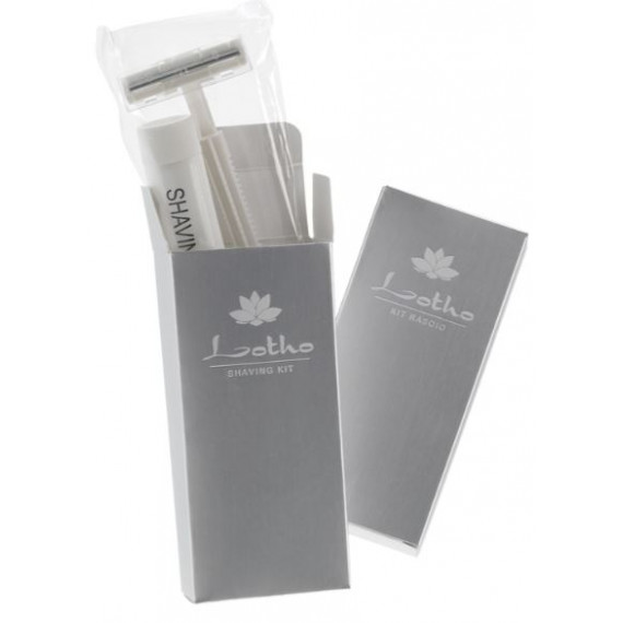 LOTHO SET BARBA RASOIO E CREMA BARBA PEZZI 100 -1-