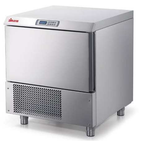 SIRMAN DOLOMITI GELATERIA ABBATTITORE TEMPERATURA 5 TEGLIE GN 1/1 W.1358 CM.75X75 H.85 -1-