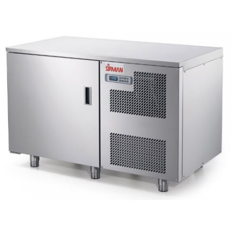SIRMAN DOLOMITI GELATERIA ABBATTITORE TEMPERATURA 7 TEGLIE GN 1/1 W.1358 CM.1300X70 H.83 -1-