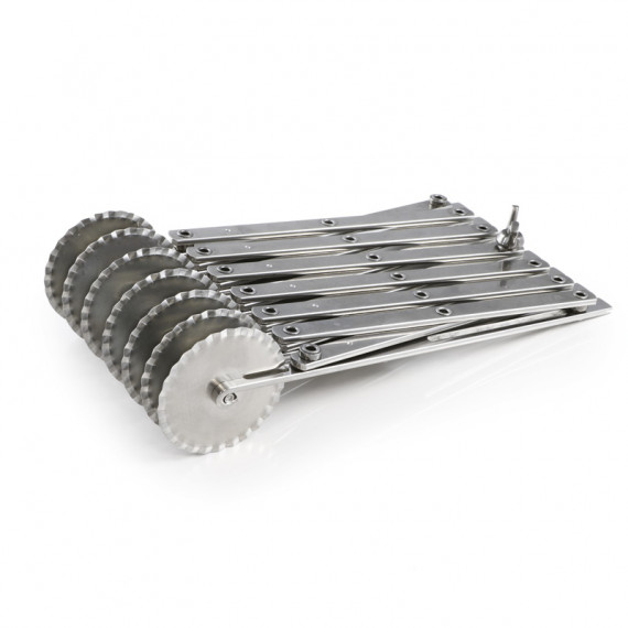 SHR TAGLIAPASTA ESTENSIBILE FESTONATO  CM.5E5 LINEE 7 H.24 -1-