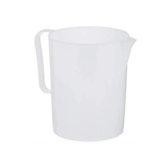 GPT CARAFFA PLASTICA GRADUATA  CM.15E5 H.21 LT.3 -1-
