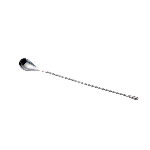 PIAZZA CUCCHIAIO MISCELATORE CON GOCCIA INOX CM.30 -1-