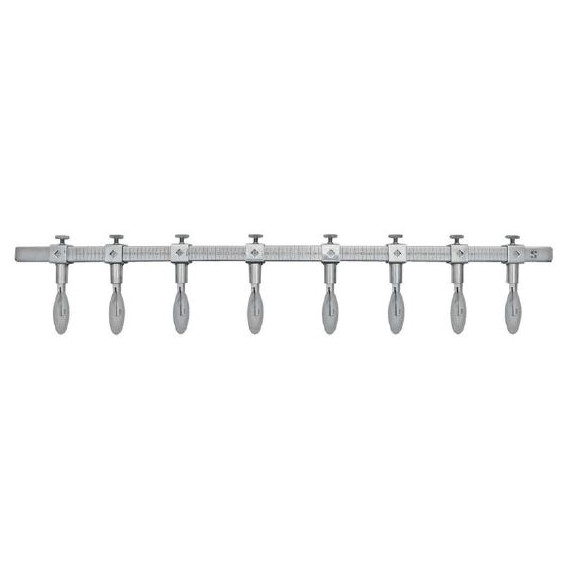 SHR TAGLIAPASTA CON BASE FISSA METRICA LISCIO  CM.5E5 LINEE 8 -1-