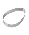 FASCIA INOX UOVA PASQUALE PER TORTA CM.14E8X22 H.4 ML.997 -1-