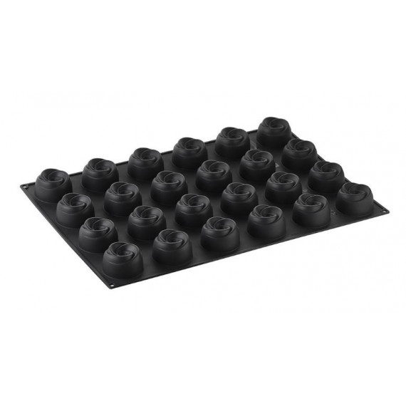PVX 60X40 STAMPO SILICONE BOCCIOLO  MM.70 H.4E2 ML.130 IMPRONTE 24 -1-