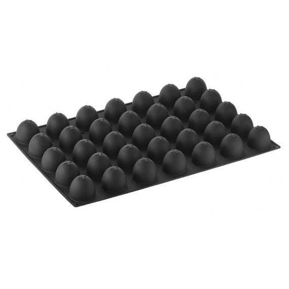 PVX 60X40 STAMPO SILICONE KUPOLA  MM.60 H.5E8 ML.110 IMPRONTE 35 -1-