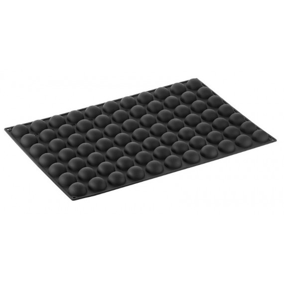 PVX 60X40 STAMPO SILICONE MINI SEMISFERA  MM.42 H.2E1 ML.20 IMPRONTE 77 -1-