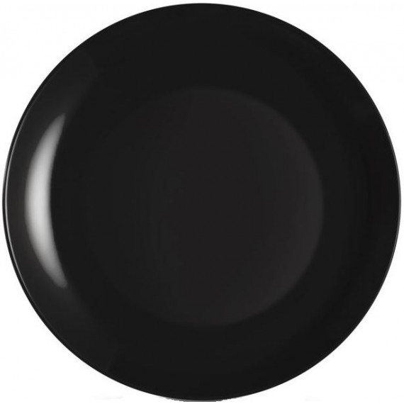 MITIKA PIATTO FRUTTA NERO  CM.20,5 -6-